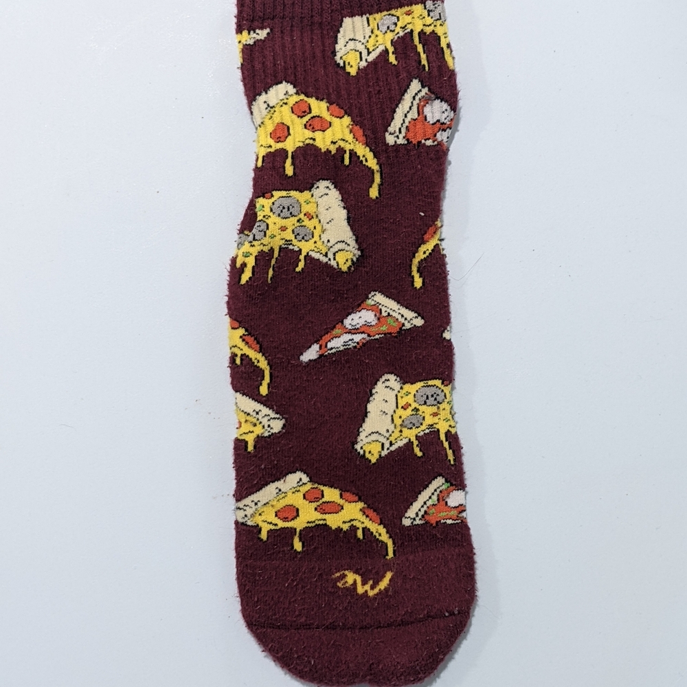 NWT SEALED Meundies Pizza Quarter Sock